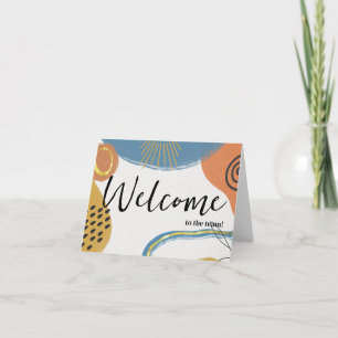 Tarjeta Personalizado simple Elegante Bienvenido al equipo