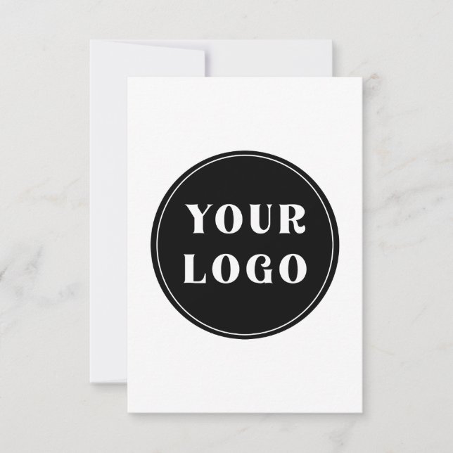 Tarjeta personalizado, único, elegante y minimalista (Anverso)