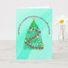 TARJETA PERSONALIZADOS LE QUEREMOS UNA NAVIDAD FEROZ