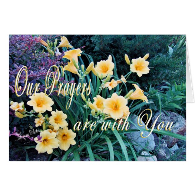Tarjeta-personalizar de DayLilyPrayer (Anverso (Horizontal))