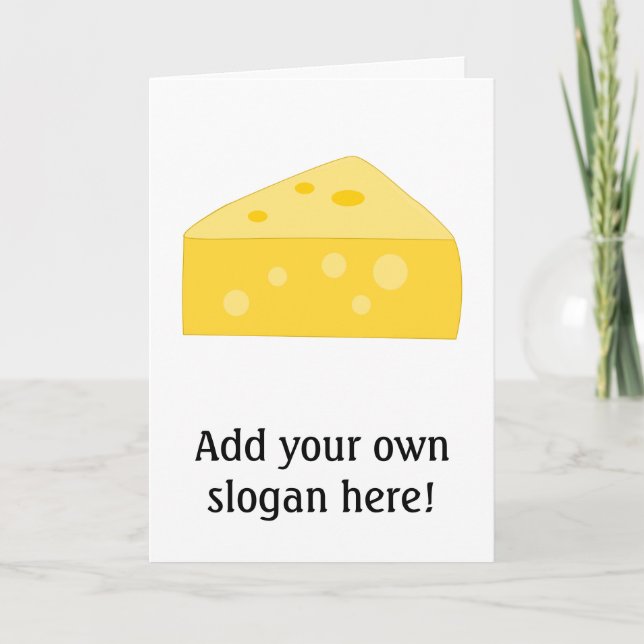 Tarjeta Personalizar de este gráfico de Big Cheese (Anverso)