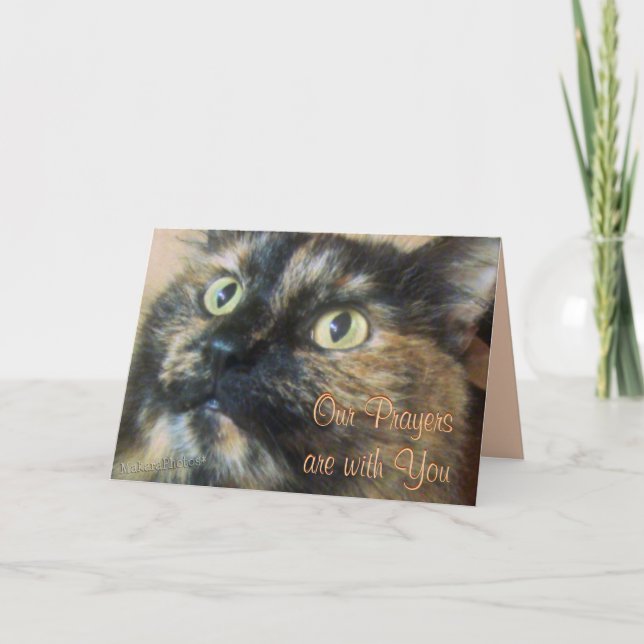 Tarjeta Personalizar de Tazzie Prayers (Anverso)