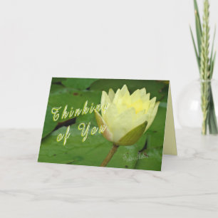 Tarjeta Personalizar de YellowWaterLily