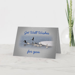 Tarjeta Personalizar del embbk- de los cisnes y de los