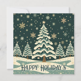 Tarjeta Personalizar el árbol navideño navideño