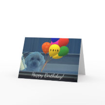 Personalizar el estándar Doggie Feliz Cumpleaños