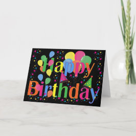Tarjeta Personalizar el nombre Arte de celebración de fies
