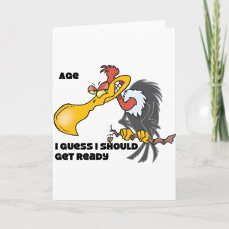 Tarjeta Personalizar la edad con Buzzard