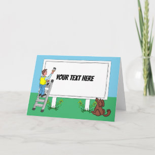 Tarjeta Personalizar señal