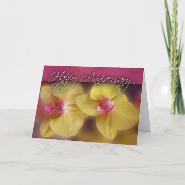 Tarjeta Personalizar tu propio diseño de aniversario (Anverso)