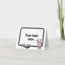 Tarjeta Personalizar y Send Smiles Mini Whiteboard