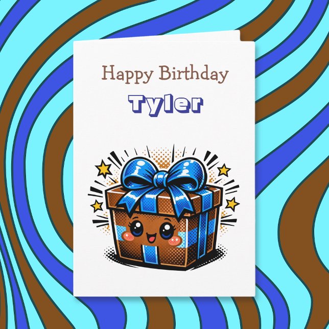 Tarjeta Personalized Boy's Birthday | Cupcake  (Subido por el creador)