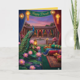 Tarjeta Personalized Diwali Festival Greeting Card
