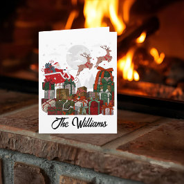 Tarjeta Personalized Folded Greeting Card