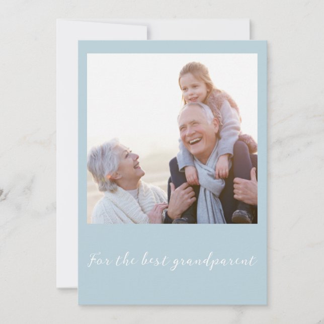 Tarjeta Personalized Grandfather's Day Card (Anverso)