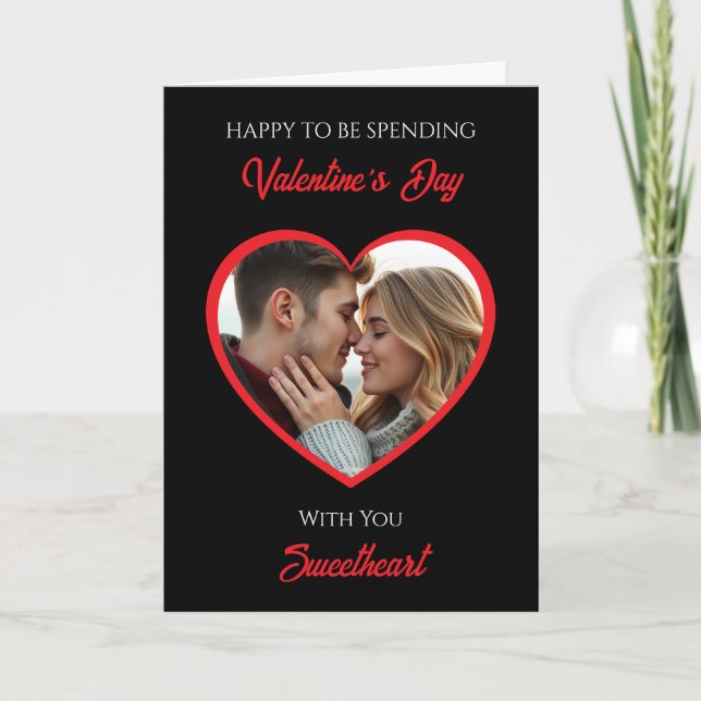 Tarjeta Personalized Photo Valentine's Day | My Favorite  (Anverso)