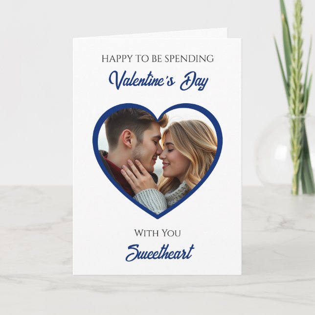 Tarjeta Personalized Photo Valentine's Day | My Favorite  (Anverso)