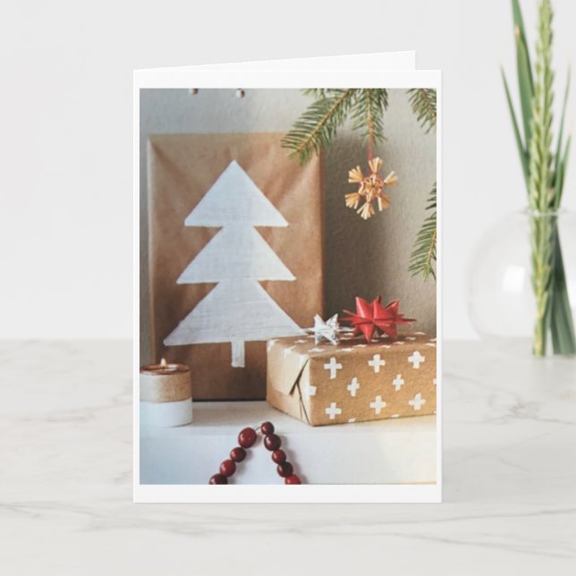 TARJETA **PERSONAS ESPECIALES EN TIEMPO ESPECIAL** NAVIDAD (Anverso)