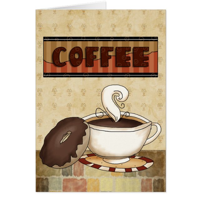 tarjeta personlized del café (Frente)