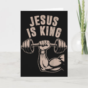 Tarjeta Pesa Rusa Jesus Es Rey Cross Funny Christian Worko