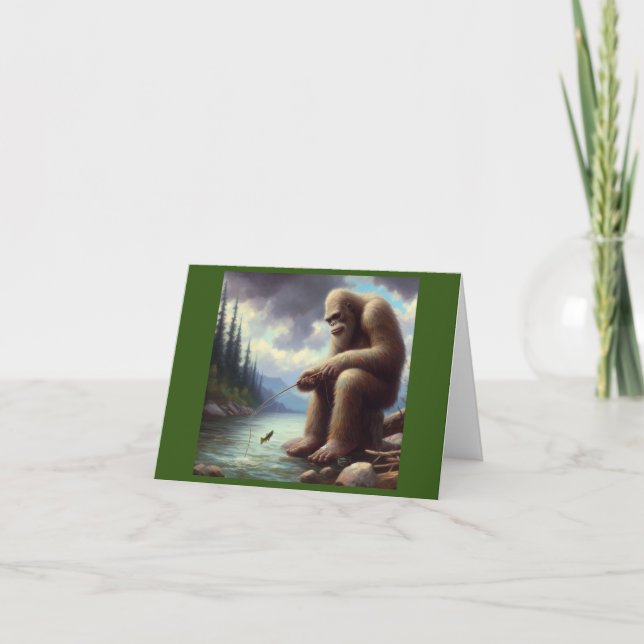 Tarjeta Pesca a pie de página (Anverso)