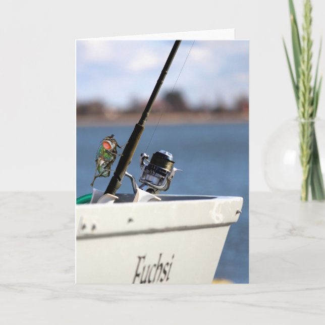 Tarjeta Pesca con mosca (Anverso)
