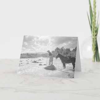 Tarjeta Pesca con mosca de Frances Phelps Belden