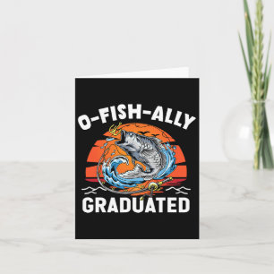 Tarjeta Pesca de Graduación Superior Graduada O-fish