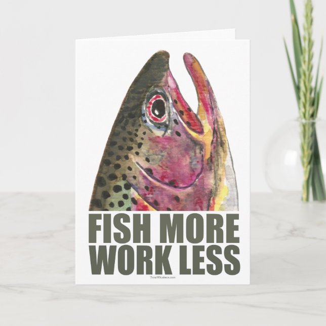 Tarjeta Pesca de trucha más (Anverso)