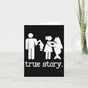 Tarjeta Pesca Divertida Para Hombres Mujeres Historia Real