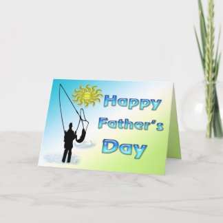 Tarjeta Pesca - Feliz Día del Padre