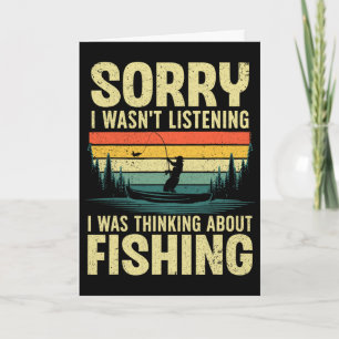 Tarjeta Pesca Fría Para Hombres Mujeres Pescador B Trucha