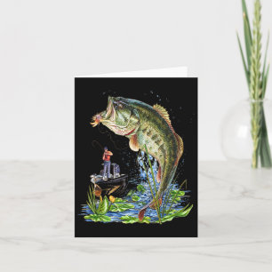 Tarjeta Pesca Gráfica Boca Grande B Pescado