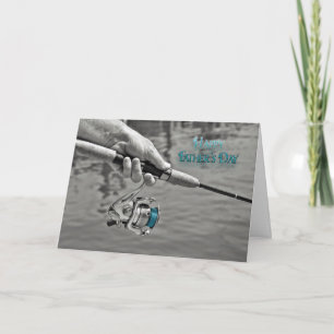Tarjeta Pesca para el Día del Padre