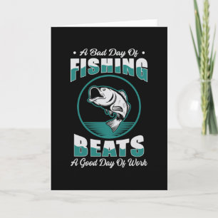 Tarjeta Pesca Pescador Amo Pescador Rod Gracioso Regalo