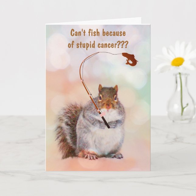 Tarjeta Pesca y cáncer estúpido (Planta pequeña)