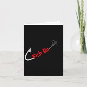 Tarjeta Pescado En El Pescador B Pescador Chiste Hook Funn