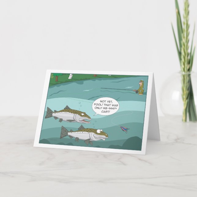 Tarjeta Pescado Steelhead de 1000 casts (Anverso)