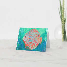 Tarjeta Pescado tropical