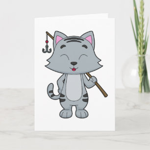 Tarjeta Pescador de gato