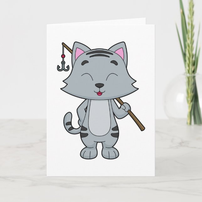 Tarjeta Pescador de gato (Anverso)