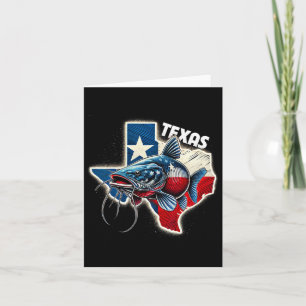 Tarjeta Pescadores de bagre del sur de Texas