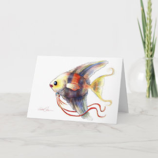 Tarjeta Pescados de la fantasía: Angélica