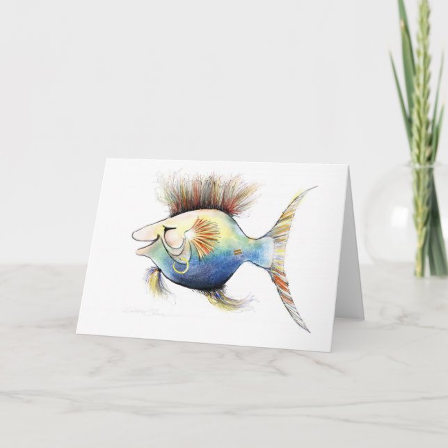 Tarjeta Pescados de la fantasía: Bacalao Stewart (Anverso)