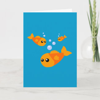 Tarjeta Pescados lindos