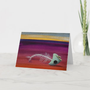 Tarjeta Pescados muertos