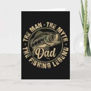 Tarjeta Pescar Para Papá Regalo De Día Del Padre Para Pesc
