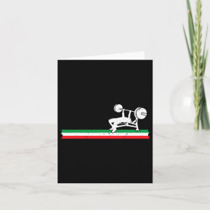 Tarjeta Peso de la plataforma italiana Benchpress Italia