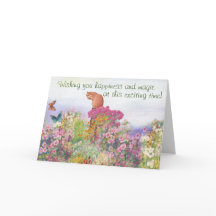 Pestaña ilustrada en felicitaciones de Personaliza