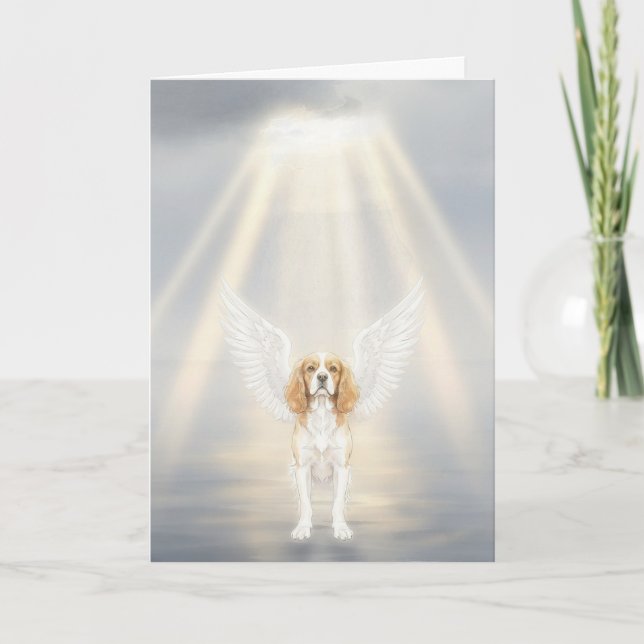 Tarjeta Pet Sympathy Card Always Remembered Sweet Friend (Anverso)